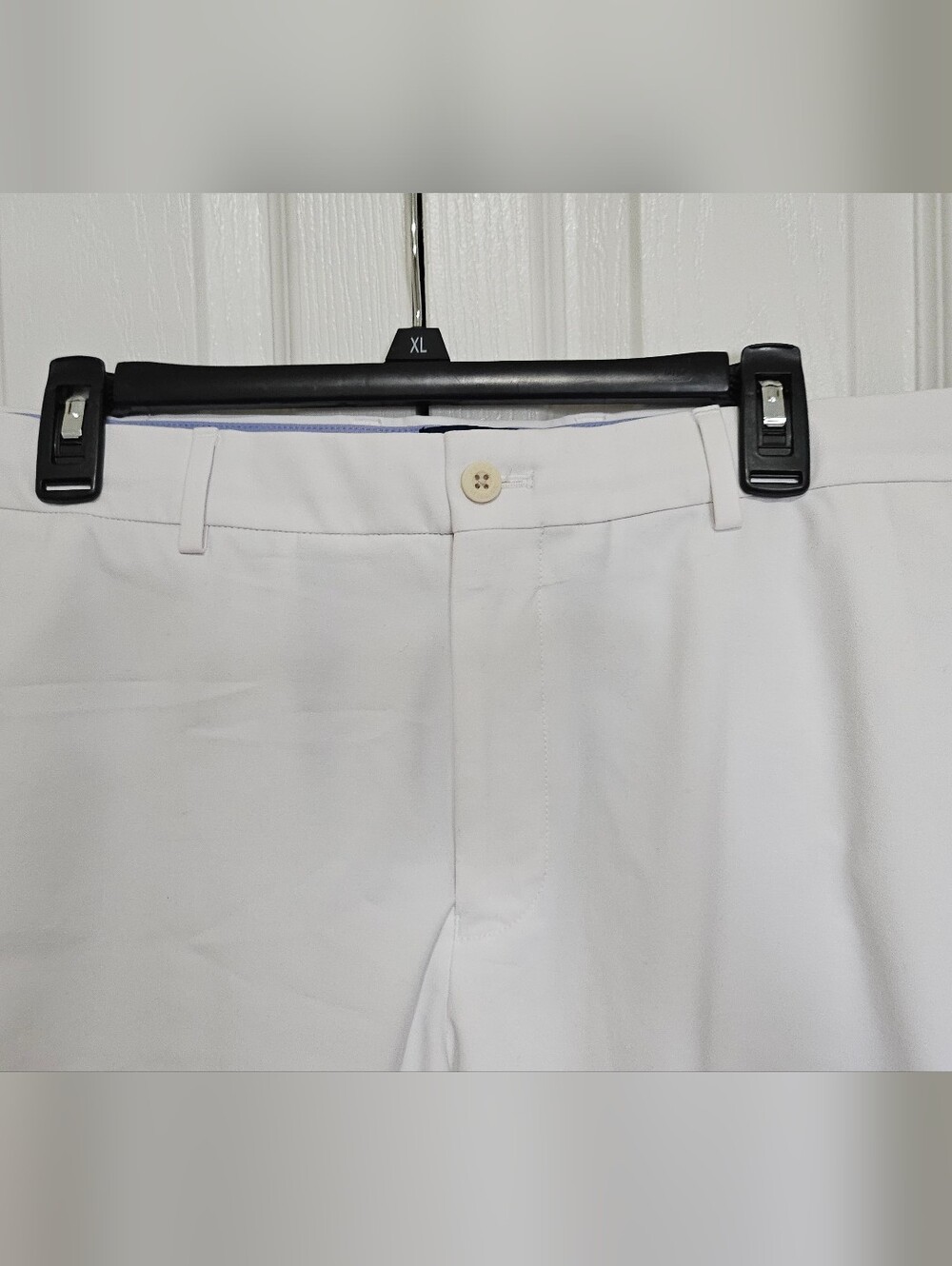 Peter Millar Crown Crafted White Golf Shorts Men's Size 35 Performance Stretch - Picture 3 of 10